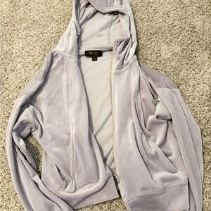 Truth By Republic Women's Soft Lavender Teddy Jacket